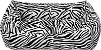 VR06//0830 Milord Диван Makaron zebra прямоугольный, 78х60х22 см