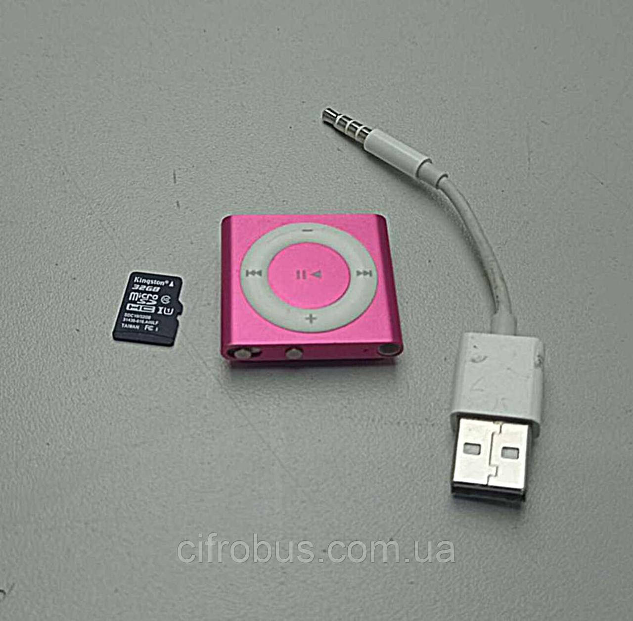 Портативний цифровий MP3 плеєр Б/У Apple iPod shuffle 4gen 2Gb