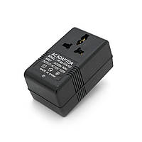 Трансформатор понижающего напряжения 100W Input 220 V/Output 110V, + универсальная розетка