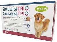 Simparica Trio Таблетки для собак весом 20-40 кг, 1уп.