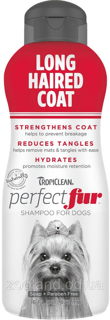 000148 Tropiclean Perfectfur Long Haired Coat Шампунь, 473 мл