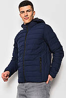 Куртка мужская демисезонная синего цвета 173516T Бесплатная доставка