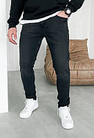 Приталенные джинсы черного цвета Staff black slim-fit