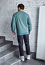 Базовий бірюзовий світшот Staff turquoise basic, фото 3