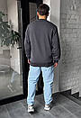 Повсякденний сірий світшот Staff gray basic, фото 3