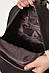 Жіночий рюкзак з екошкіри темно-коричневого кольору 173480S, фото 4