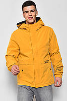 Куртка мужская демисезонная горчичного цвета 173538M