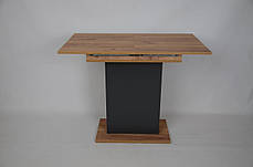 STOUN A/D стіл антрацит/дуб крафт золотий, фото 3