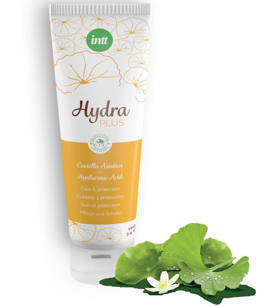 Веганський лубрикант Intt Hydra Plus 100 мл AIW Or2301, фото 1