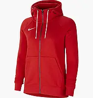 Urbanshop com ua Толстовка жіноча Nike Hooded Sweatshirt W Nk Flc Park20 Fz Hoodie Red CW6955-657 РОЗМІРИ