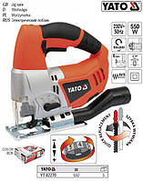 Лобзик W=550 Вт 800-2600 про./хв глибина різу 65 мм YATO-82270