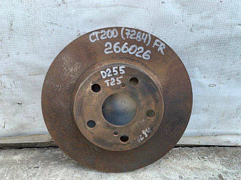Гальмівний диск передній LEXUS CT200 11-17 43512-47040