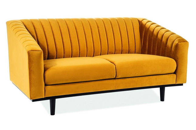 Софа ASPREY 2 VELVET карі/венге BL.68, фото 1