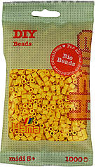 Термомозаїка Hama  світло-жовті біо-намистини 1000шт (HM-190-103)