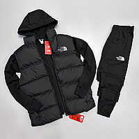 Мужской спортивный костюм THE NORTH FACE с безрукавкой кофта брюки Salex Чоловічий спортивний костюм THE NORTH