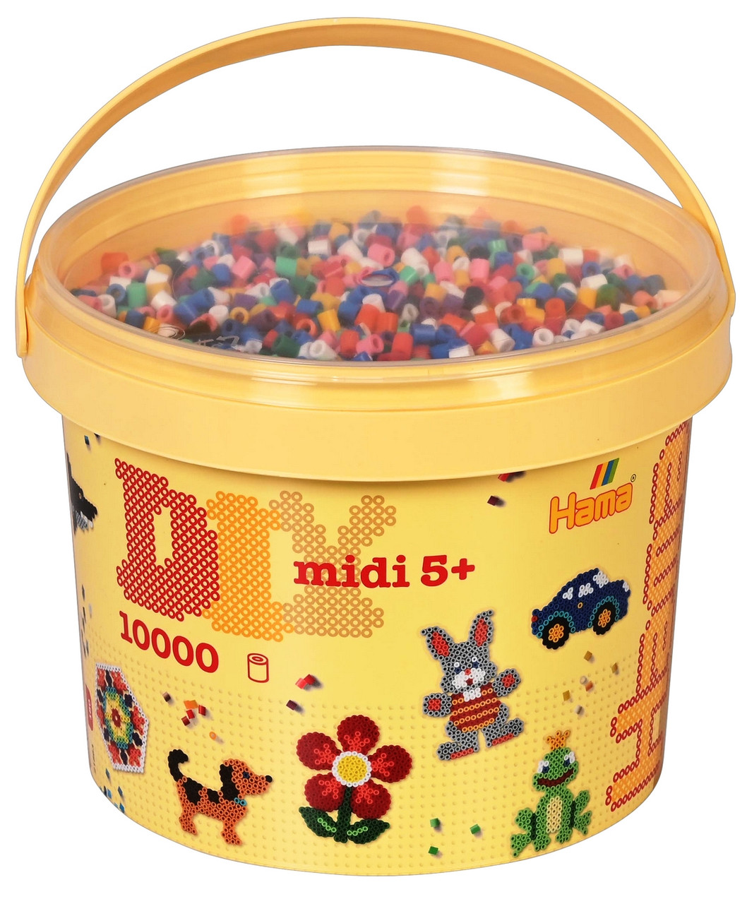 Термомозаїка Hama  кольорові намистини 10 000шт 10 кольорів (HM-180-00)