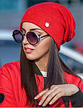 Жіноча стильна шапка з ангори (3 кольори), фото 3