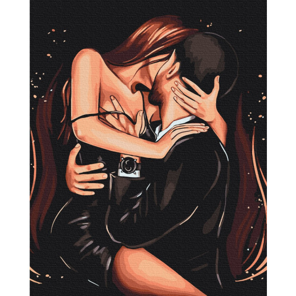 Картина за номерами 40х50 см. Пристрасть в деталях. @Alla Berezovska. Brushme 3824