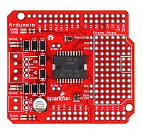 SparkFun Ardumoto - контроллер двигателя - L298 - накладка для Arduino - SparkFun DEV-14129