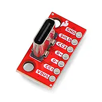 Модуль гнезда USB Type C - вертикальная заглушка - SparkFun BOB-23055