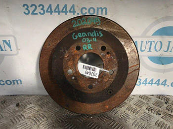 Гальмівний диск задній MITSUBISHI GRANDIS 03-11 MR955407