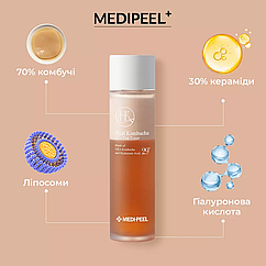 Зволожуючий тонер з комбучей Medi-Peel Hyal Kombucha Tea-Tox Toner 150 ml