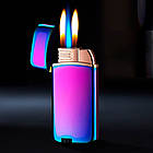 Запальничка 2-режими турбо + вогник у подарунковій упаковці US-662H, фото 2