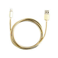 Кабель USB Amg Lightning 51510 1 м золотистий l