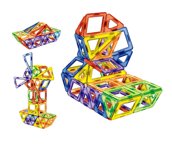 Дитячий ігровий конструктор водний транспорт LIMO TOY LT1004 Магнітний конструктор на 104 деталей