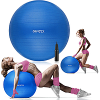 Фитбол Gymtek 65см синий + насос h