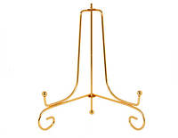 Подставка для декоративной тарелки Lefard золотая 17см (924-057)
