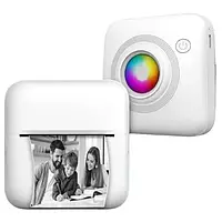 Фотопринтер Infinity Phomemo X3 Portable Mini White + 1 рулон белой бумаги