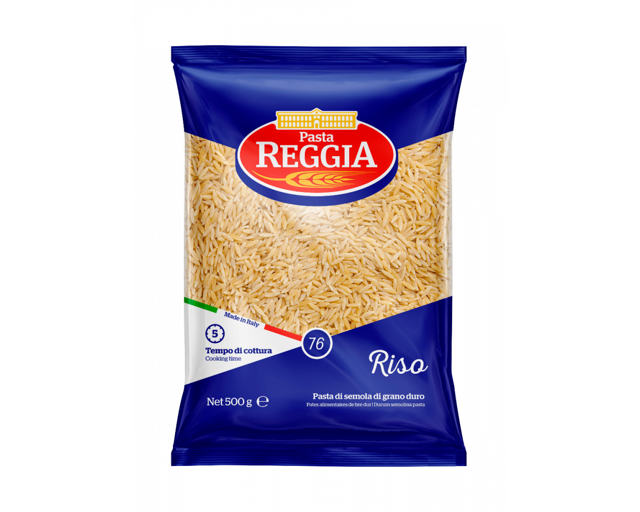 Макарони Pasta Reggia Riso №76. 500 г