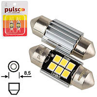 Лампа PULSO/софитная/LED C5W /31мм/CANBUS/9 SMD-2835/12v/2.9W/315lm White (LP-31C5W)