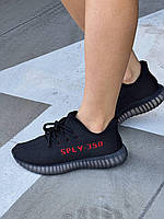 Кроссовки Yeezy Boost 350  V2 Black/Red изи буст изи буст Адидас