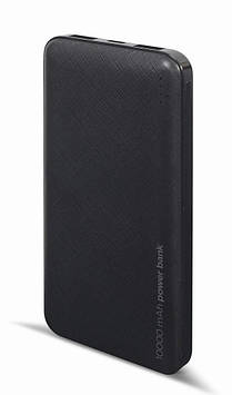 Павербанк (Powerbank) 10000 mA, чорний Gembird PB10-02 — MiniLavka