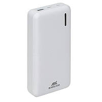 Павербанк (Powerbank) 20000 mA, QC/PD 18 Вт, RIVACASE RIVAPOWER VA2571 (White) - Vida-Shop