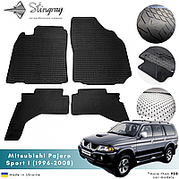 Коврики в салон Mitsubishi Pajero Sport I 1996-2008 Комплект из 4-х ковриков Стингрей