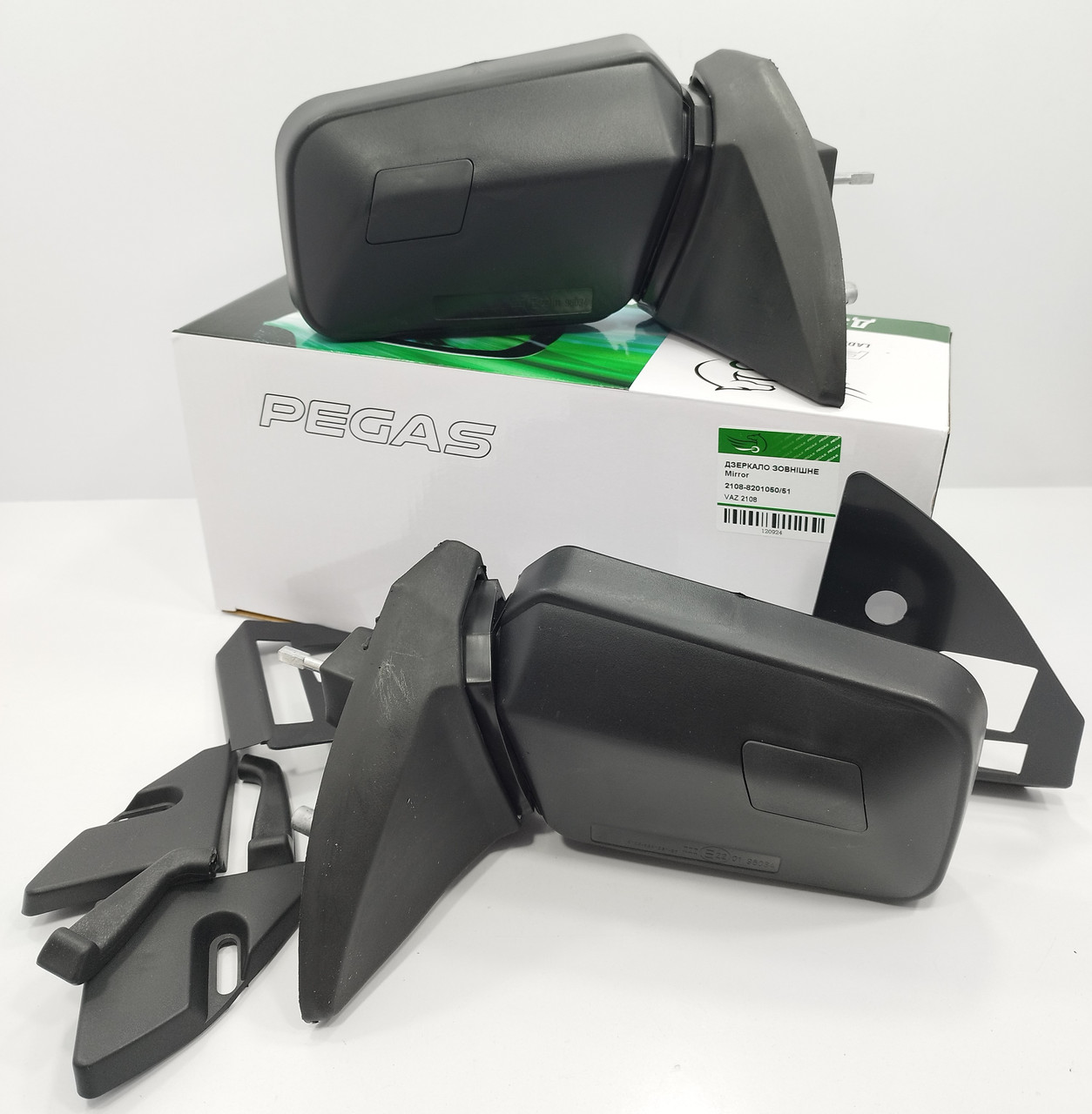 Дзеркала зовнішні (к-т 2 шт.) ВАЗ 2108-099 PEGAS, фото 1