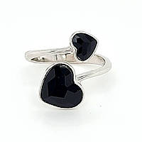 Серебряное кольцо Spark со Swarovski Heart P2808J