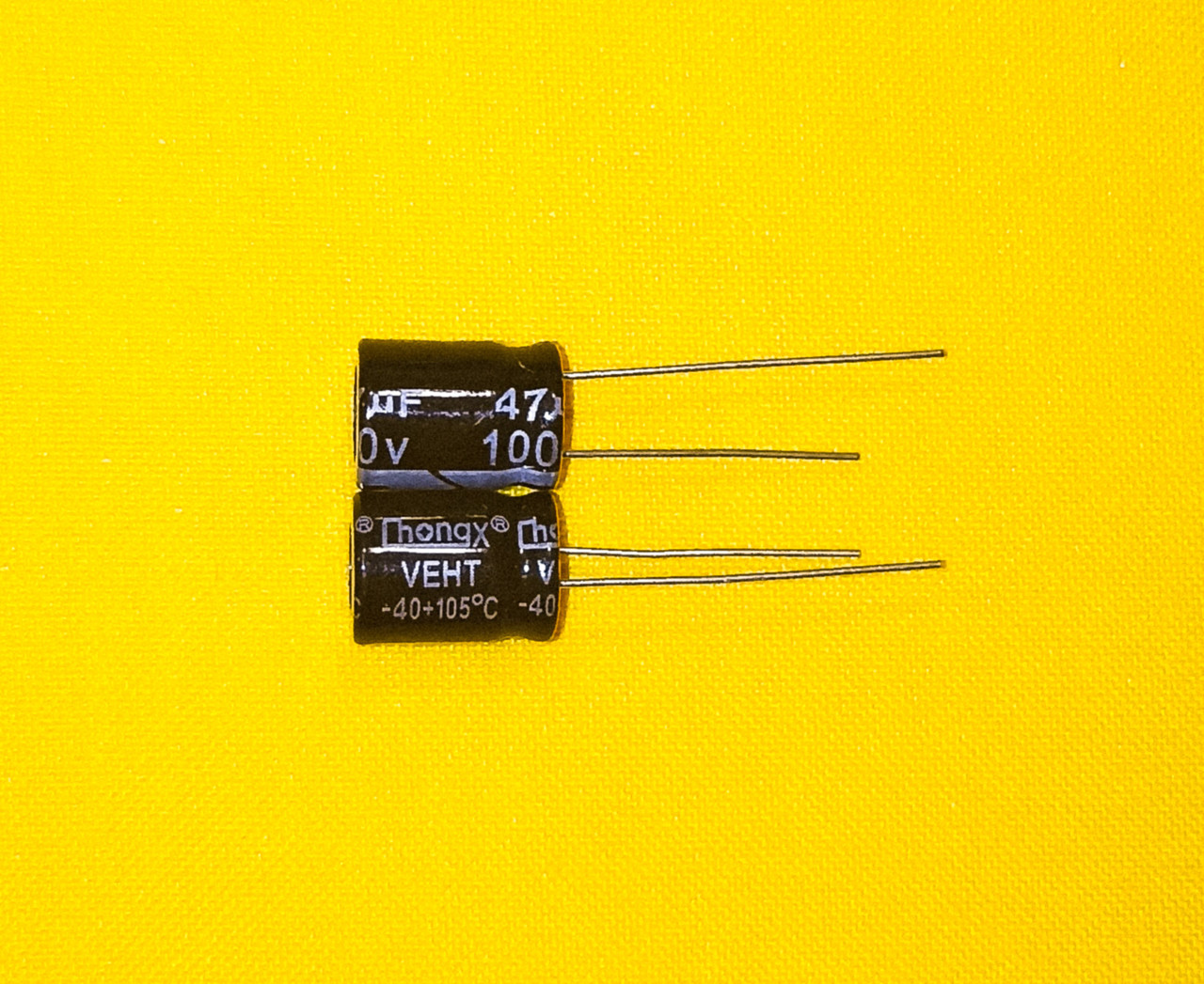 Конденсатори 100 v 47uF, Chongx, фото 1