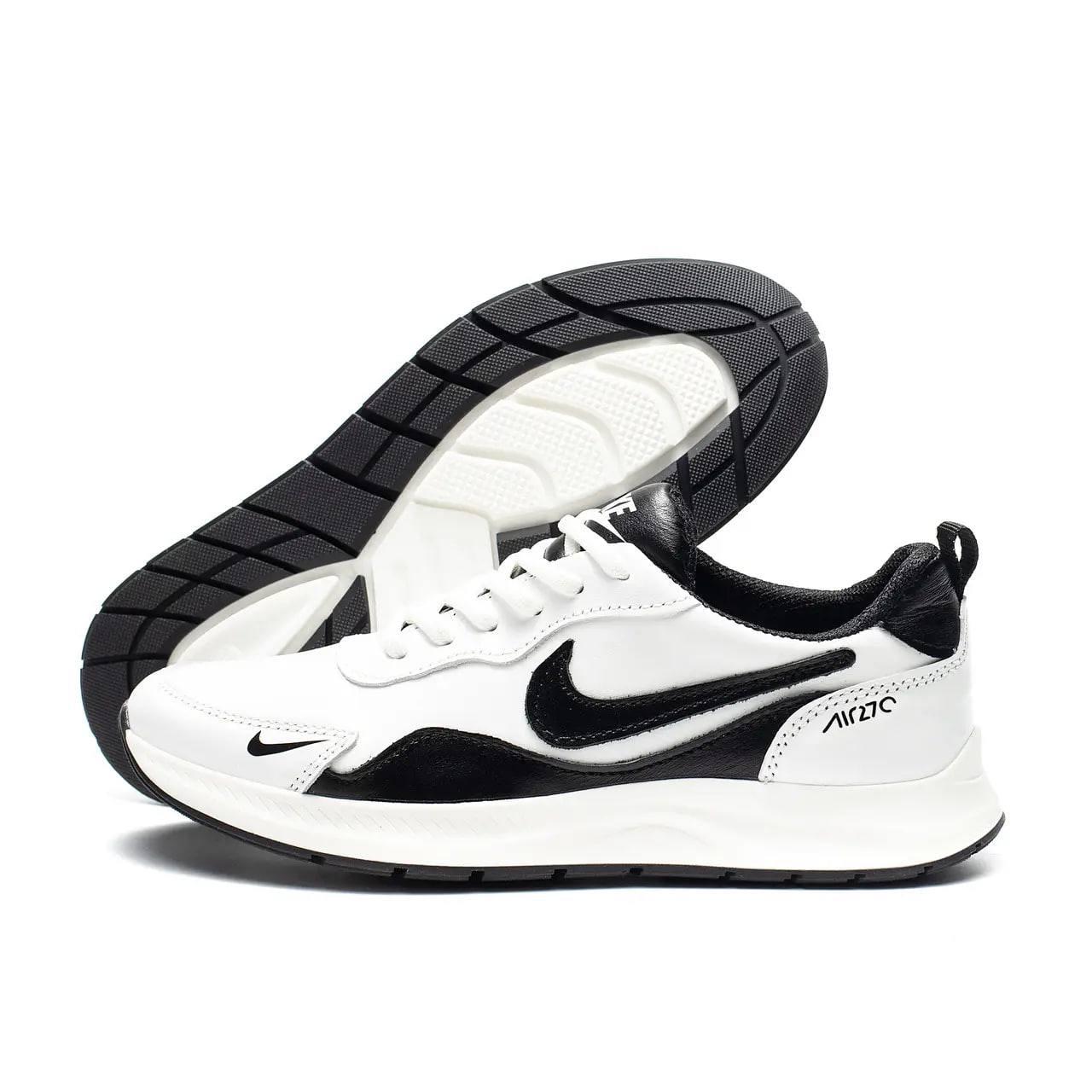 Підліткові дитячі шкіряні кросівки весни/осінь білі Nike