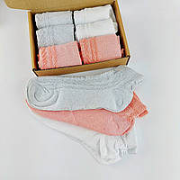 Набор женских носков в подарочной упаковке 6 пар 36-40р Демисезон