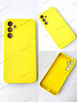 Чехол для Samsung A54 5g / Чехол на Самсунг А54 ("SOFT" Silicone Cover) лимонный