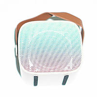 Bluetooth колонка K1 з бездротовим караоке мікрофоном. Радіосистема з караоке Bluetooth micro SD, фото 3