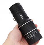 Монокуляр Bushnell 16x52. Зум 16 крат на 8000 м, нічний вигляд, 2 фокуси, фото 4