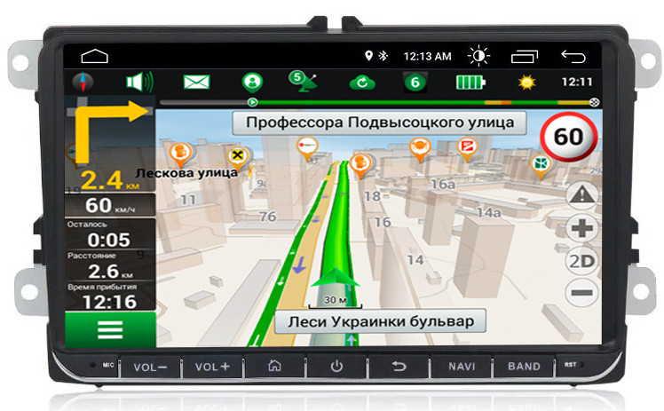 Штатная магнитола Pioneer для Volkswagen Passat B6/B7/CC/Caddy/Tiguan/Jetta/Polo, Skoda,Seat, Android, GPS, 9' - фото 6 - id-p1247588959