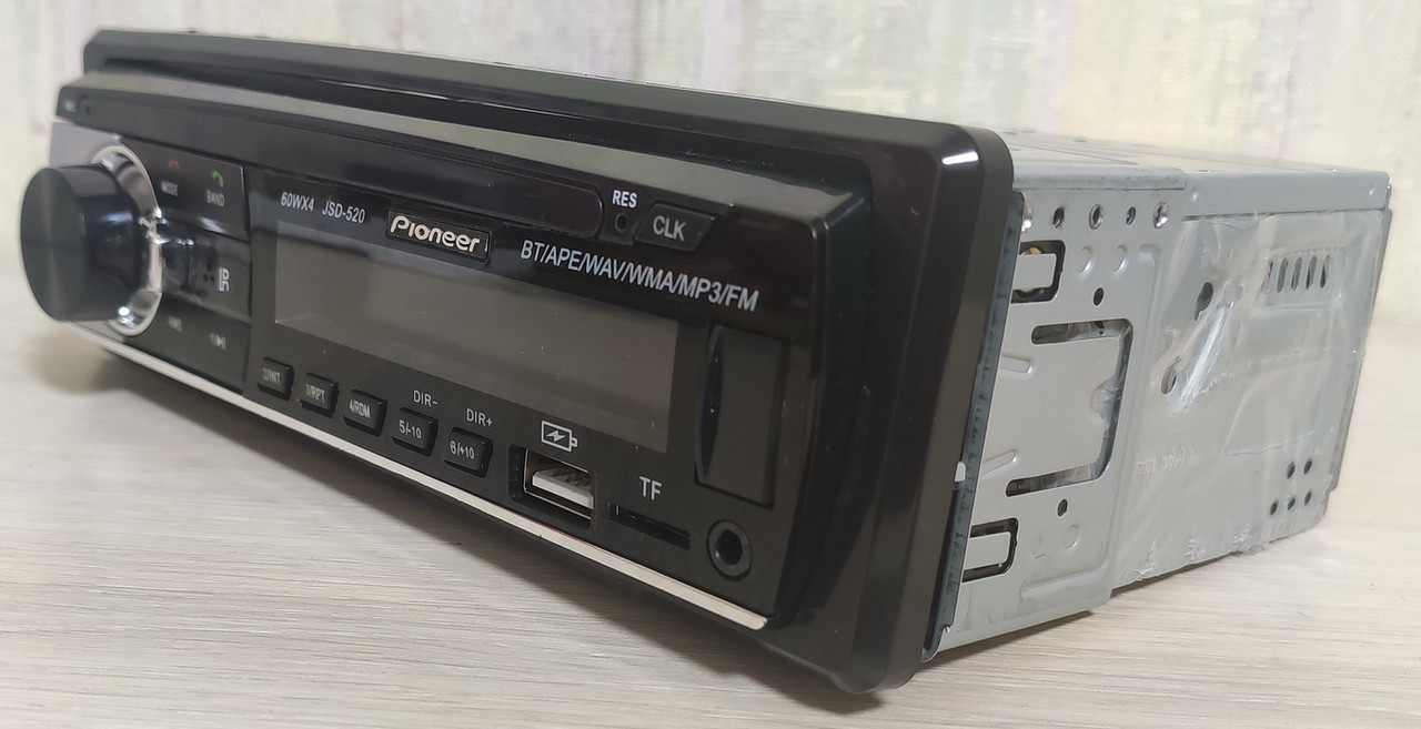 ХИТ автомагнитола Pioneer JSD-530 2USB,SD,MP3,FM, 4x60W Bluetooth (240W) 3 ФЛЕШКИ ISO блютуз - фото 9 - id-p1378636403