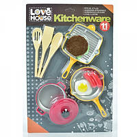 Детский кухонный набор посуды XG2-26 11 предметов h