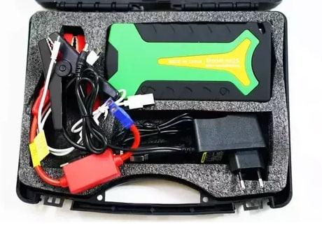 Пускозарядний автомобільний запускний пристрій Jump Starter H25 (1000/1500А) з компресором 99800 мАг